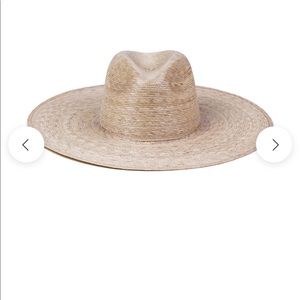 Lack of color Palma wide brim fedora